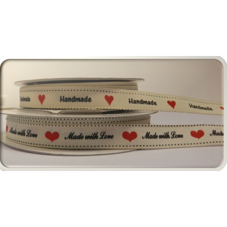 Hand Made Ribbon 20 Mtr Roll 16mm - Click Image to Close